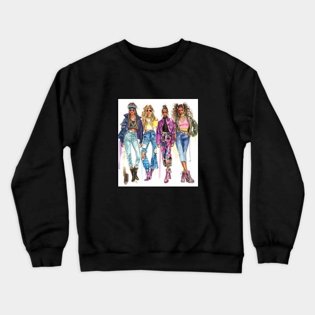 Best Friends Crewneck Sweatshirt by Melon Head